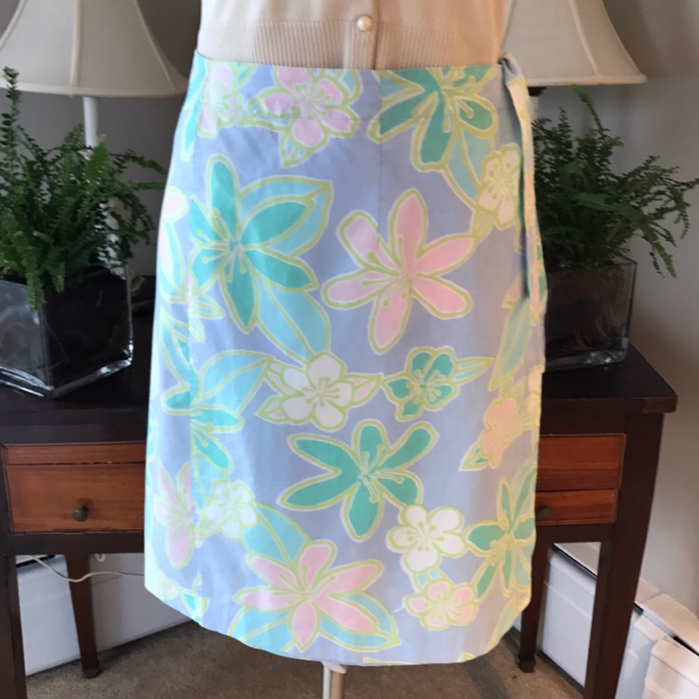 Cotton Wrap Skirt sz M